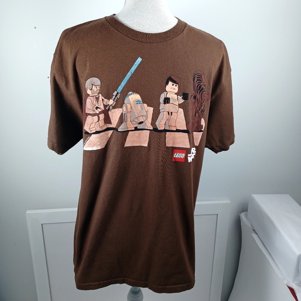 📌4/$20 Lego Star Wars Rustic Graphic Print Tee - Picture 3 of 12